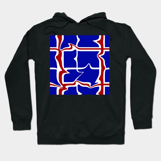 Distorted squares Hoodie by TiiaVissak